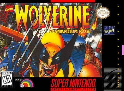 Wolverine Adamantium Rage (Super Nintendo) - Game Manual Only