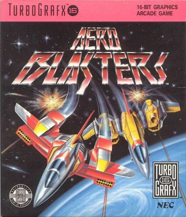 Aero Blasters (TurboGrafx-16) - Game Manual Only