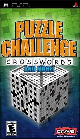 Puzzle Challenge: Crosswords and More! (PSP) - Game Manual Only