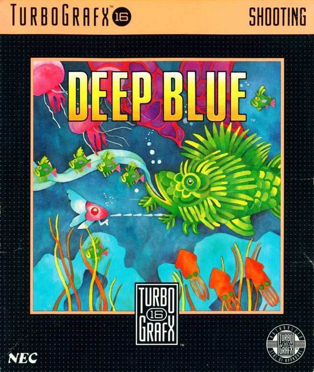 Deep Blue (TurboGrafx-16) - Game Manual Only