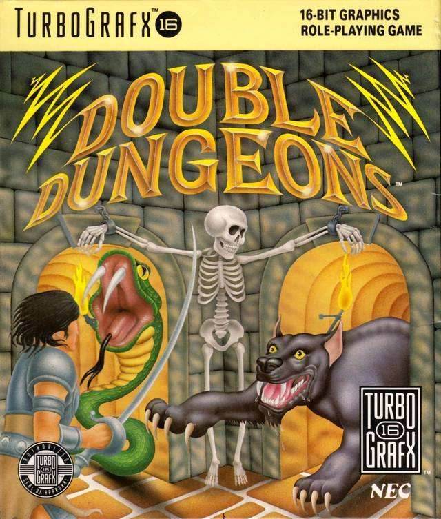 Double Dungeons (TurboGrafx-16) - Game Manual Only