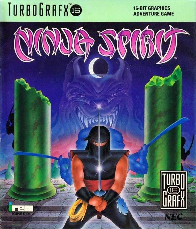 Ninja Spirit (TurboGrafx-16) - Game Manual Only