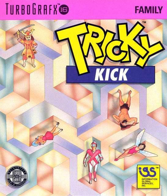 Tricky Kick (TurboGrafx-16) - Game Manual Only