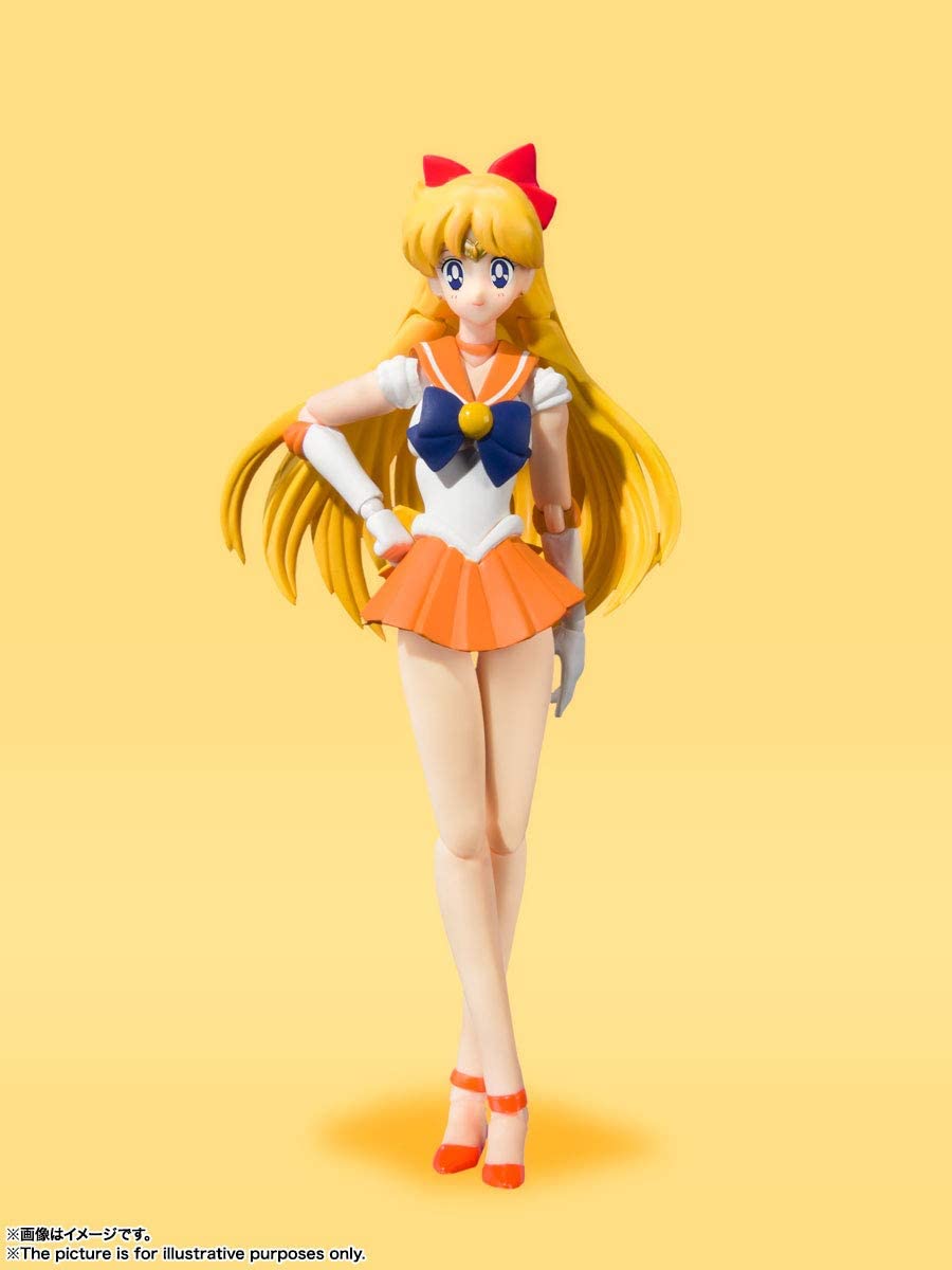 Sailor Venus -Animation Color Edition- "Pretty Guardian Sailor Moon", Bandai Tamashii Nations S.H. Figuarts Figure