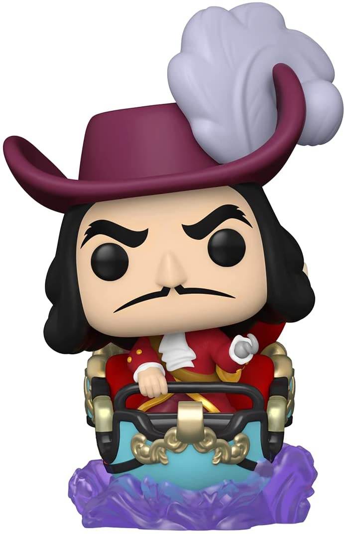 Funko Pop! Ride: Walt Disney World 50th - Captain Hook at Peter Pan's Flight Attraction -
