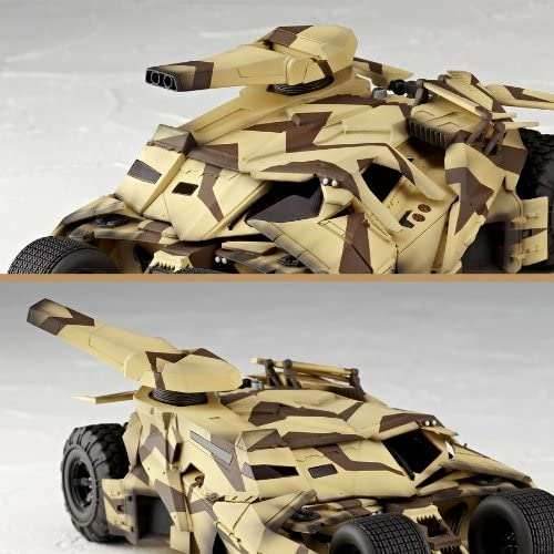 Kaiyodo Sci-Fi Revoltech #047: Batmobile Camouflage Tumbler Vehicle Figure -