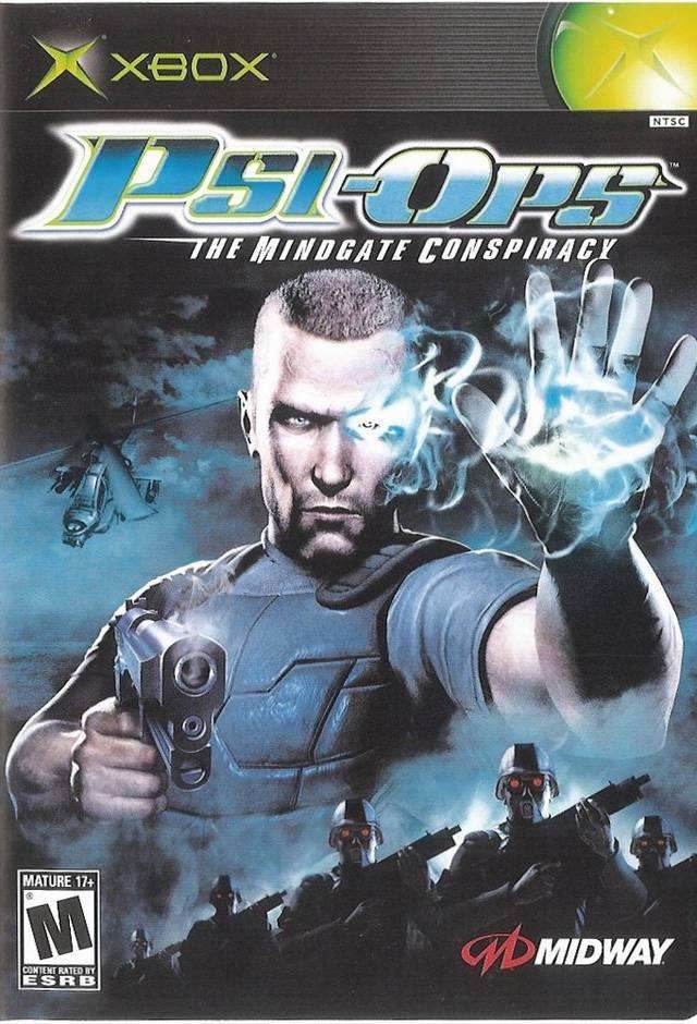 Psi-Ops Mindgate Conspiracy (Xbox) - Game Manual Only