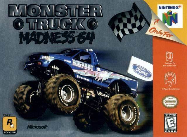Monster Truck Madness (Nintendo 64) - Game Manual Only