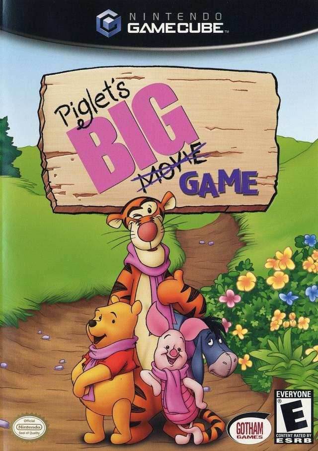 Piglet's Big Game (Gamecube) - Game manual only