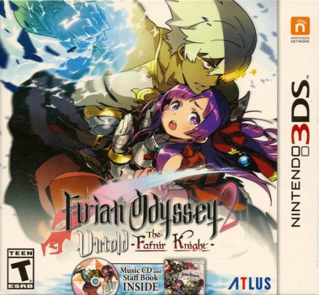 Etrian Odyssey 2 Untold: The Fafnir Knight (Nintendo 3DS) - Complete - Good