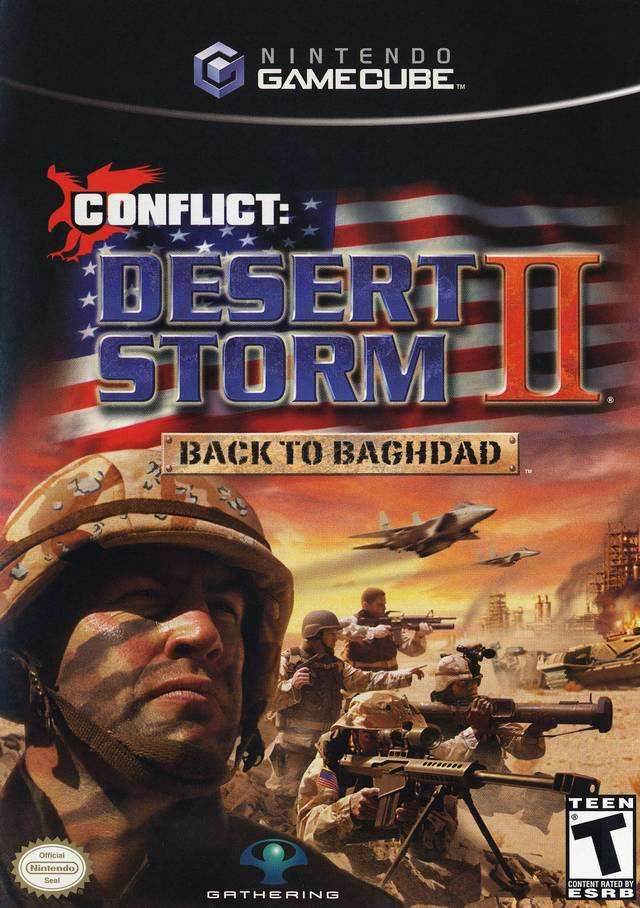 Conflict: Desert Storm II - Back To Baghdad (Gamecube) - Game Manual Only