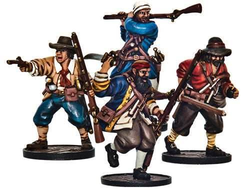Blood & Plunder: English Forlorn Hope Unit (Buccaneer Storming Party) -