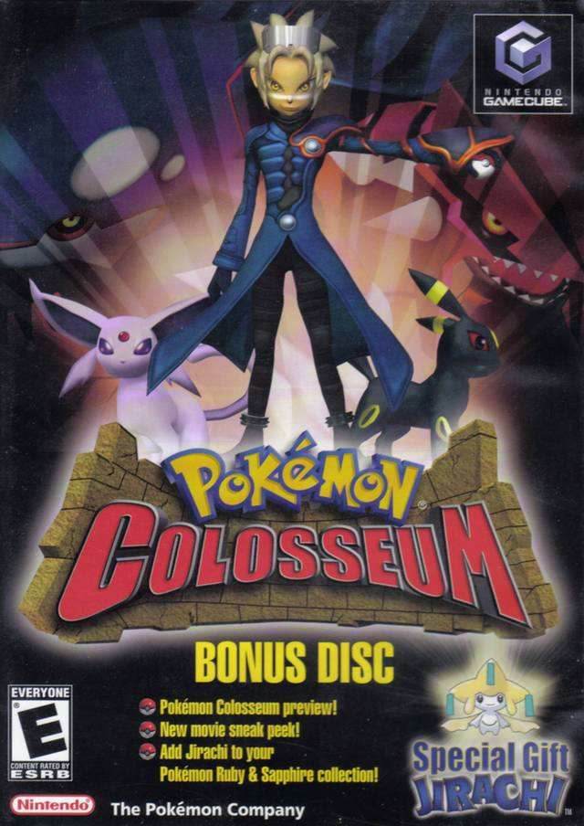 Pokemon Colosseum: Bonus Disc (Gamecube) - Game Manual Only