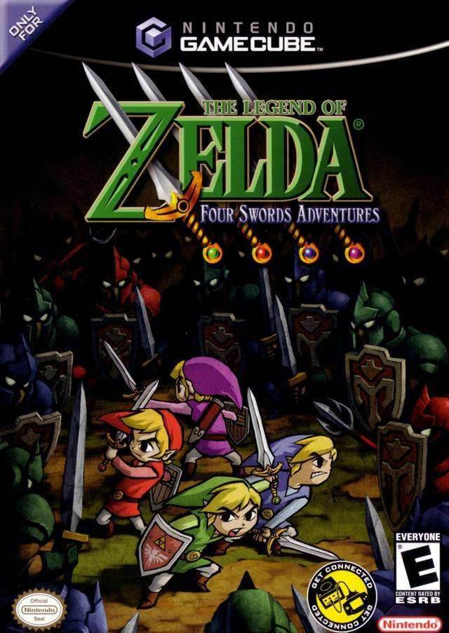 The Legend of Zelda: Four Swords Adventure (Gamecube) - Game Manual Only