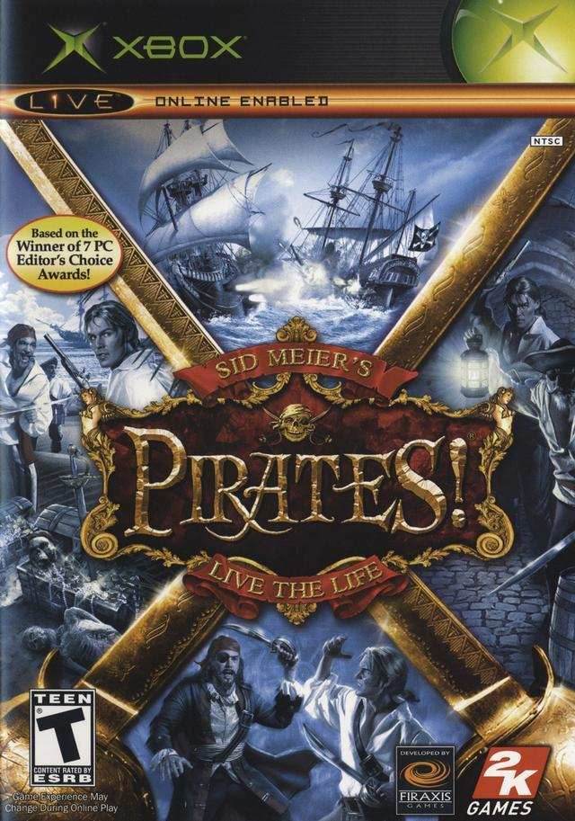 Sid Meiers Pirates Live the Life (Xbox) - Game Manual Only