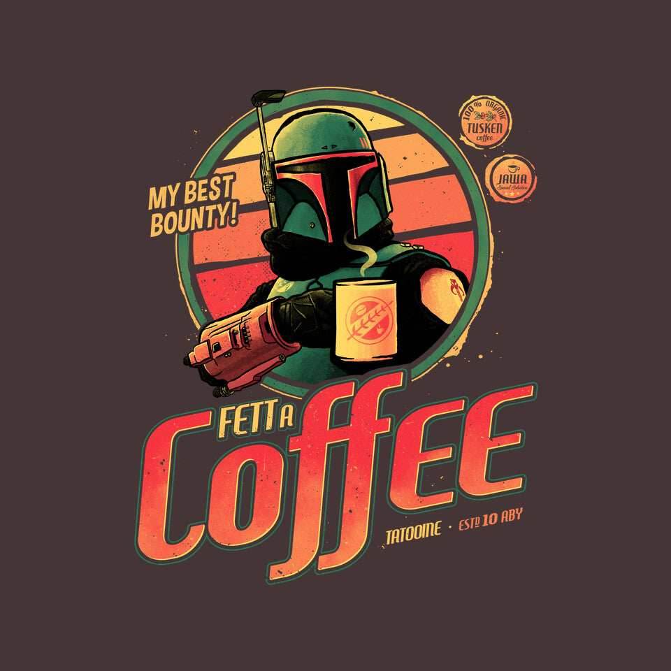 Fett A Coffee - None / Black / 16x16