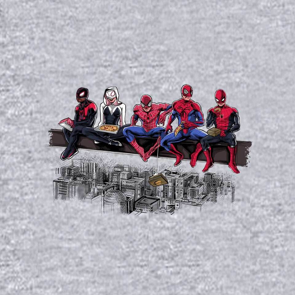 Spider Lunch - Unisex / Charcoal / S