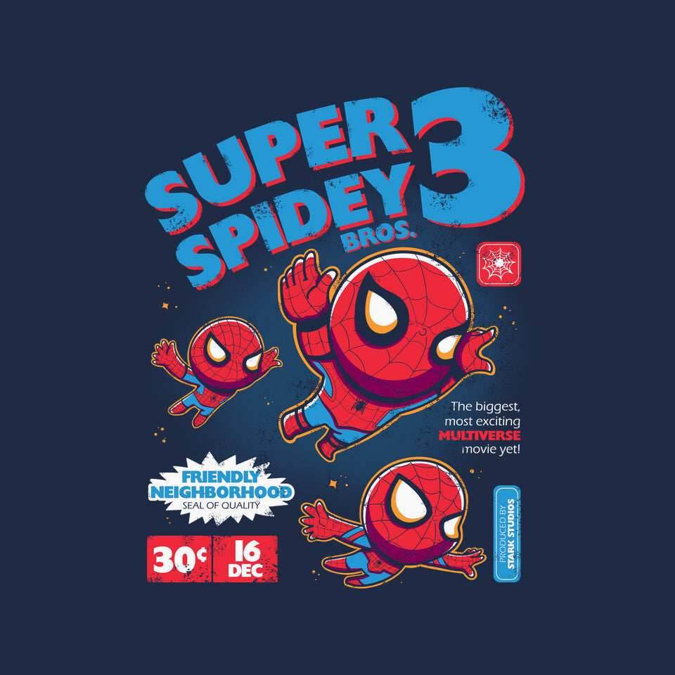 Super Spidey Bros - None / Black / 13x13