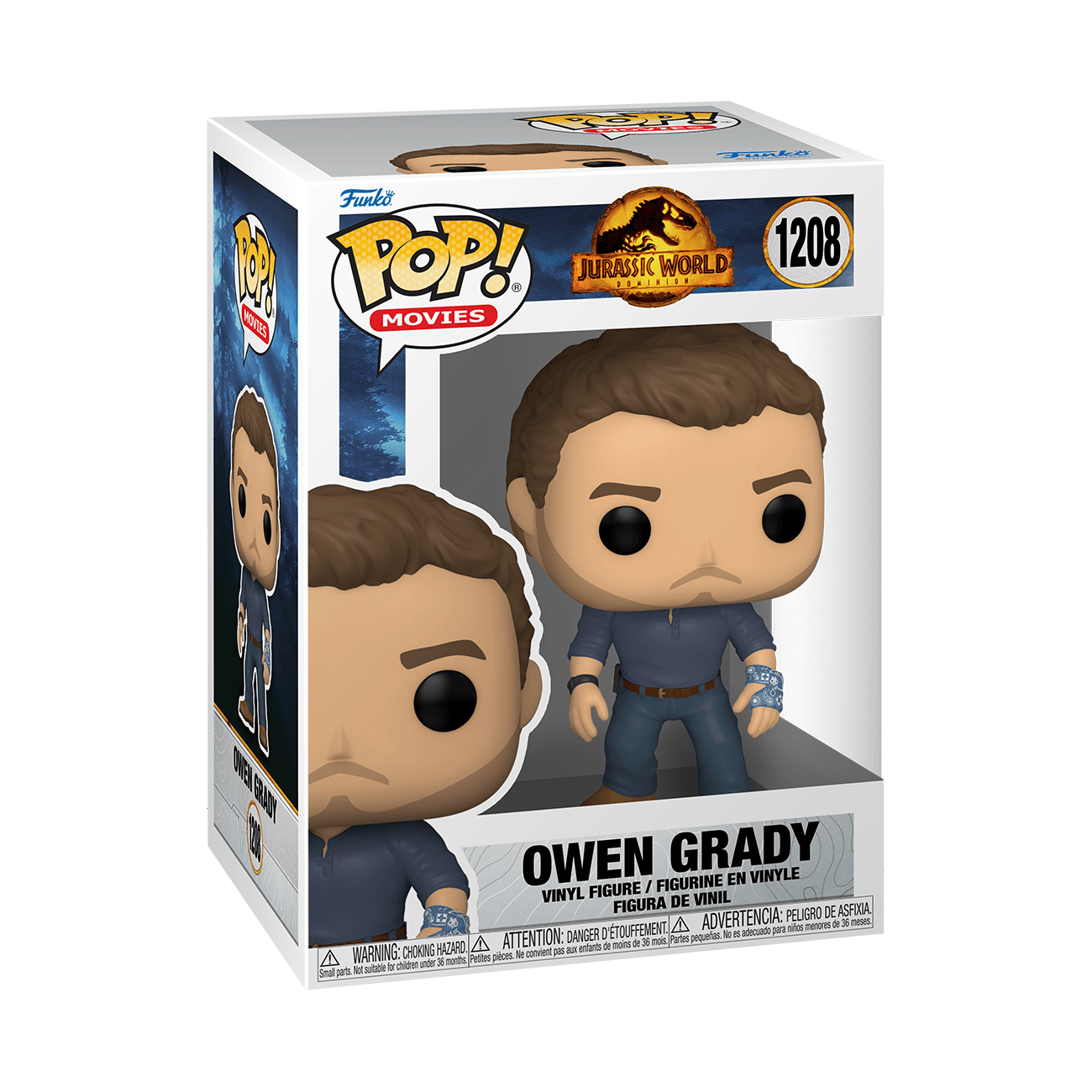 Funko Pop! Movies: Jurassic World Dominion - Owen Grady Vinyl Figure -
