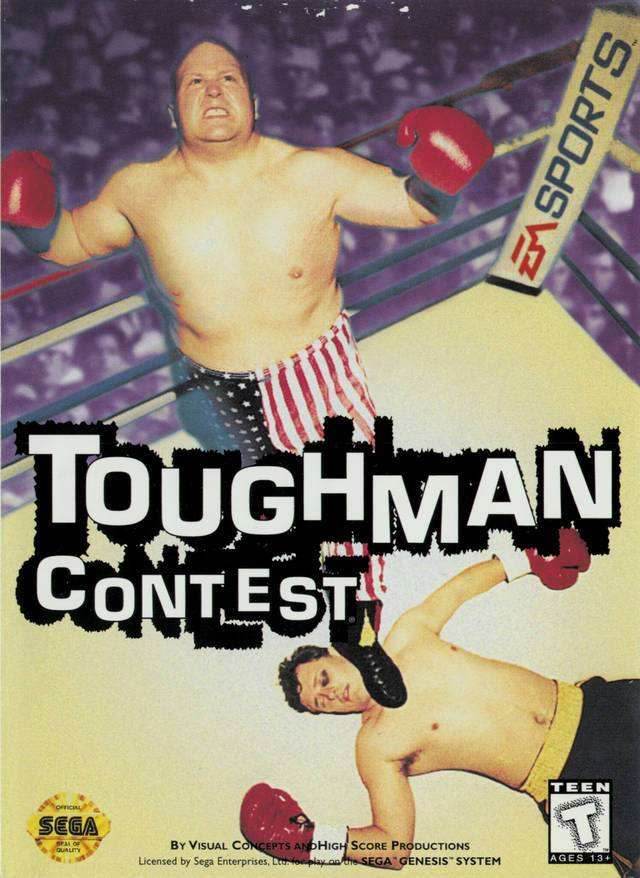 Toughman Contest (Sega Genesis) - Game Manual Only