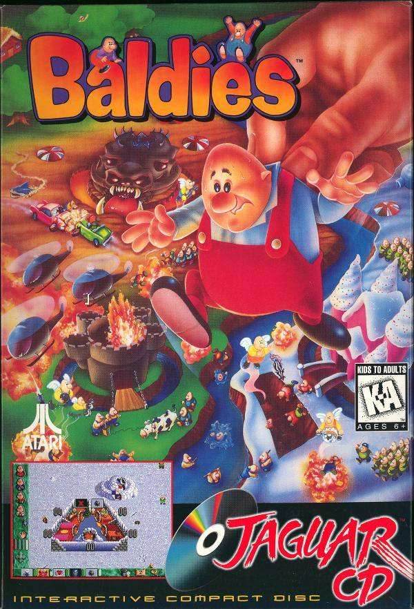 Baldies (CD) (Atari Jaguar) - Game Manual Only