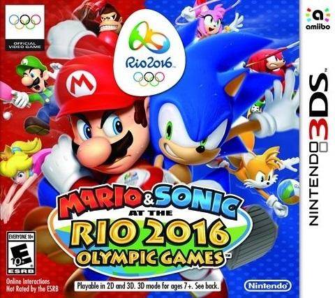 Mario & Sonic At The Rio 2016 Olympic Games (Nintendo 3DS) - Game Manual Only