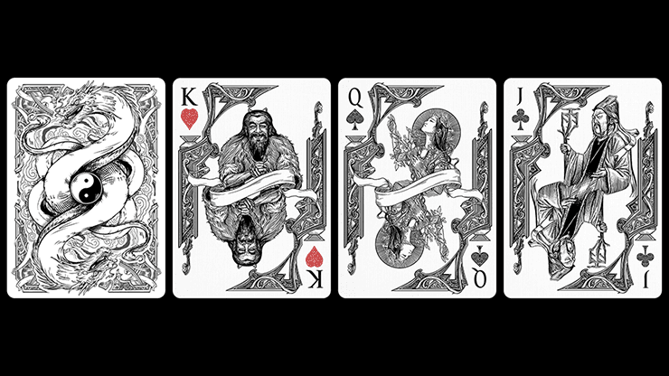 Bicycle Middle Kingdom (White) Playing Cards -
