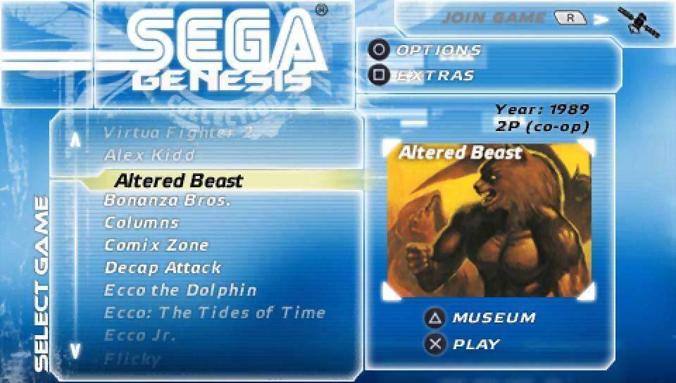 SEGA Genesis Collection (Favorites) (PSP) - Game Only