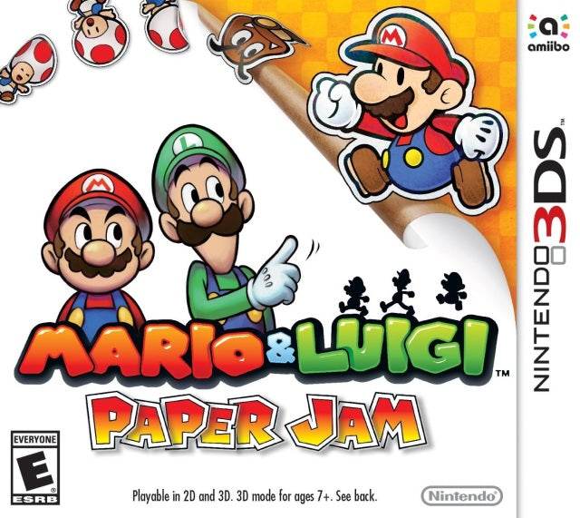Mario & Luigi: Paper Jam (Nintendo 3DS) - Game Manual Only