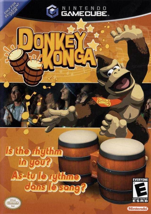 Donkey Konga (Gamecube) - Game Manual Only