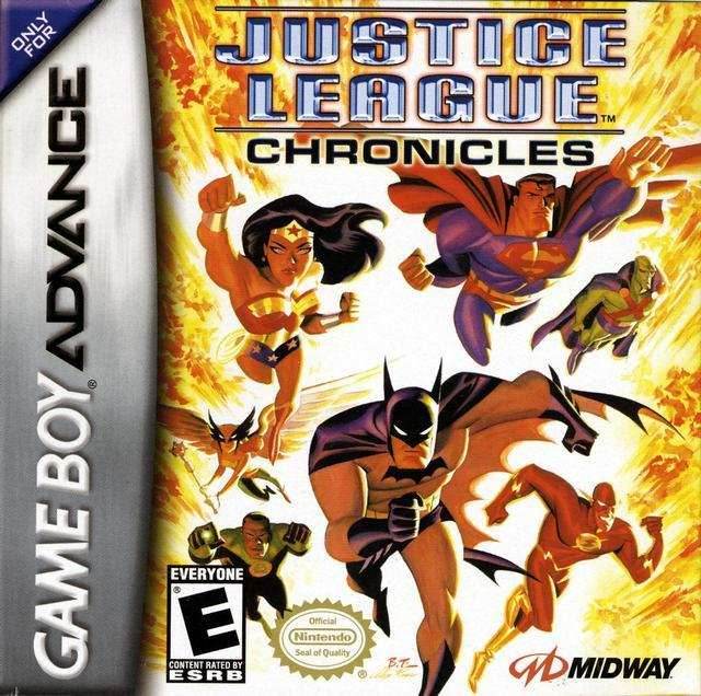 Justice League Chronicles (Gameboy Advance) - Game Manual Only