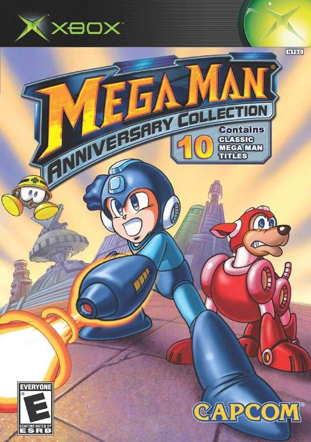 Mega Man Anniversary Collection (Xbox) - Game Manual Only