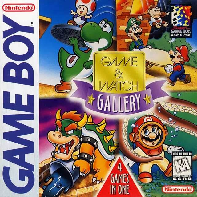 Game and Watch Gallery (Gameboy) - Game Manual Only