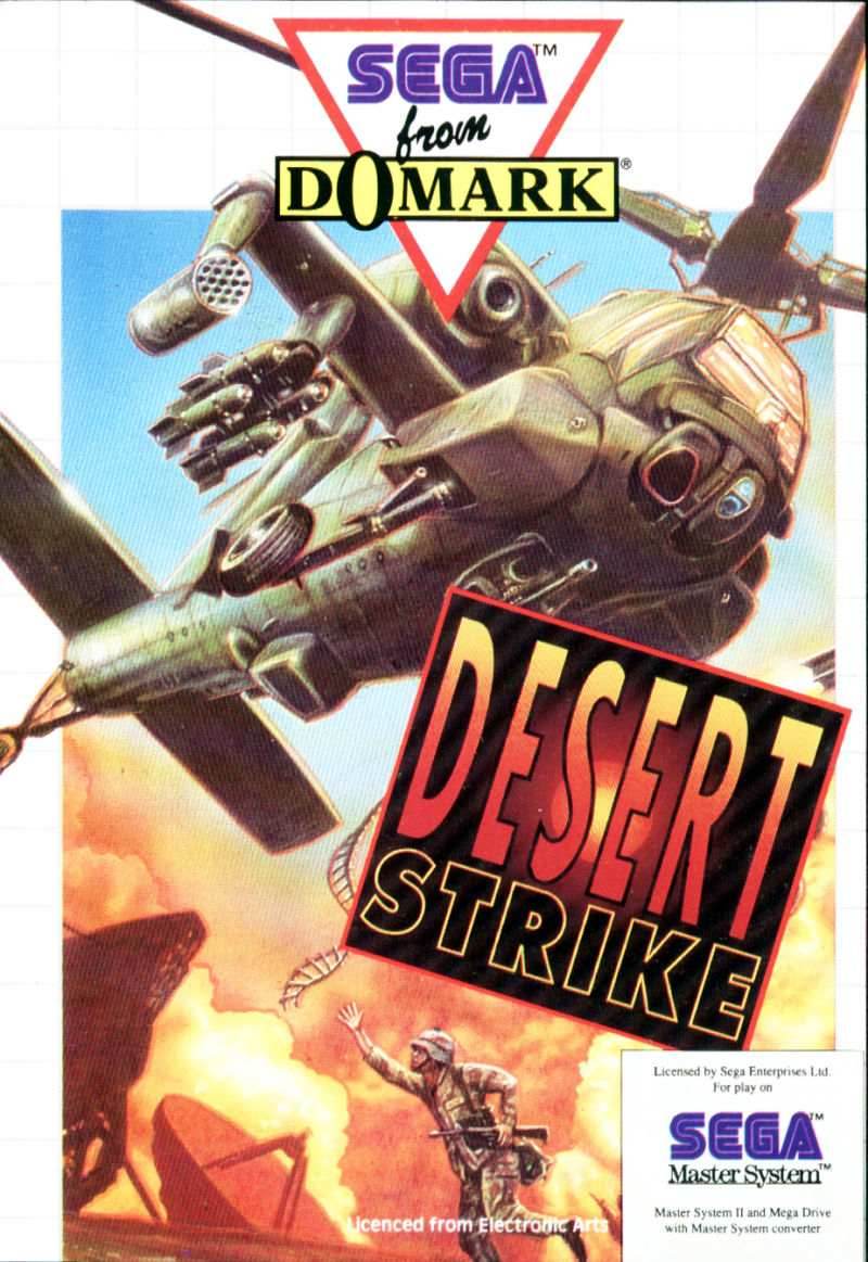 Desert Strike (Sega Master System) - Game Manual Only