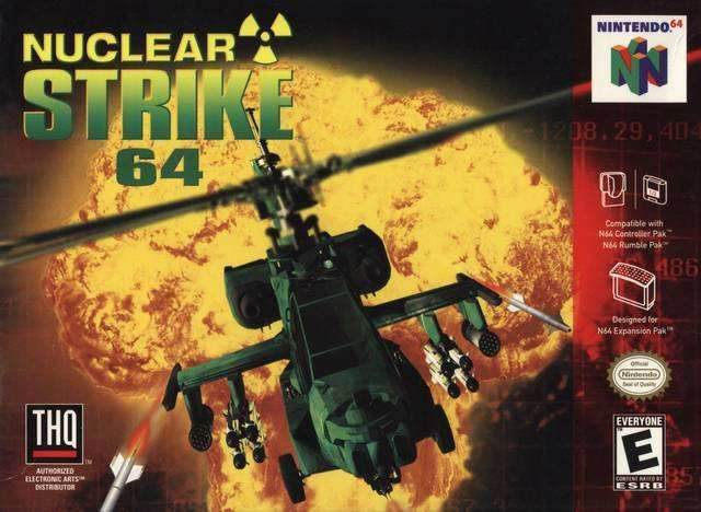 Nuclear Strike 64 (Nintendo 64) - Game Manual Only