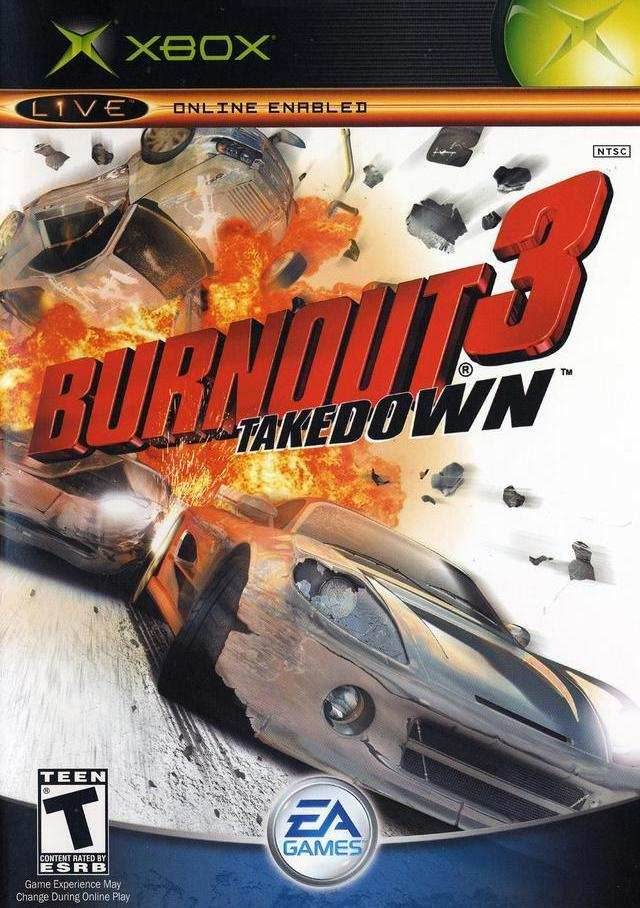 Burnout 3: Takedown (Xbox) - Game Manual Only