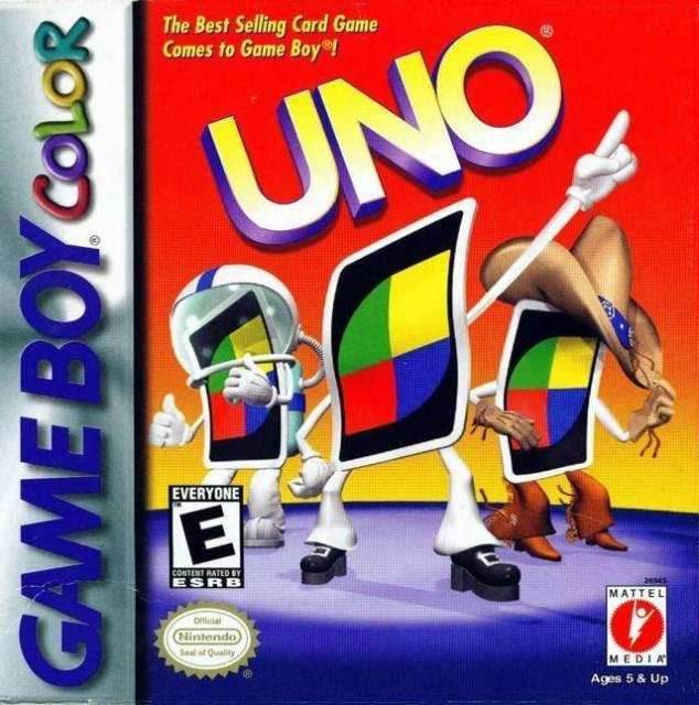 Uno (Gameboy Color) - Game Manual Only