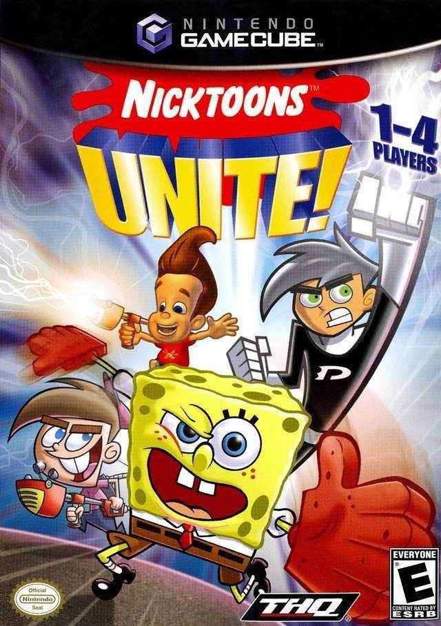 Nicktoons Unite (Gamecube) - Game Manual Only