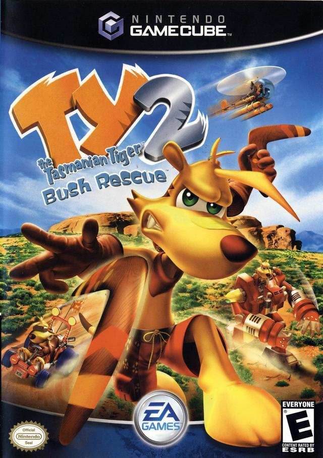 Ty the Tasmanian Tiger 2: Bush Rescue (Gamecube) - Game Manual Only