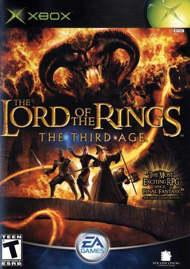 The Lord of the Rings: The Third Age (Xbox) - Game Manual Only