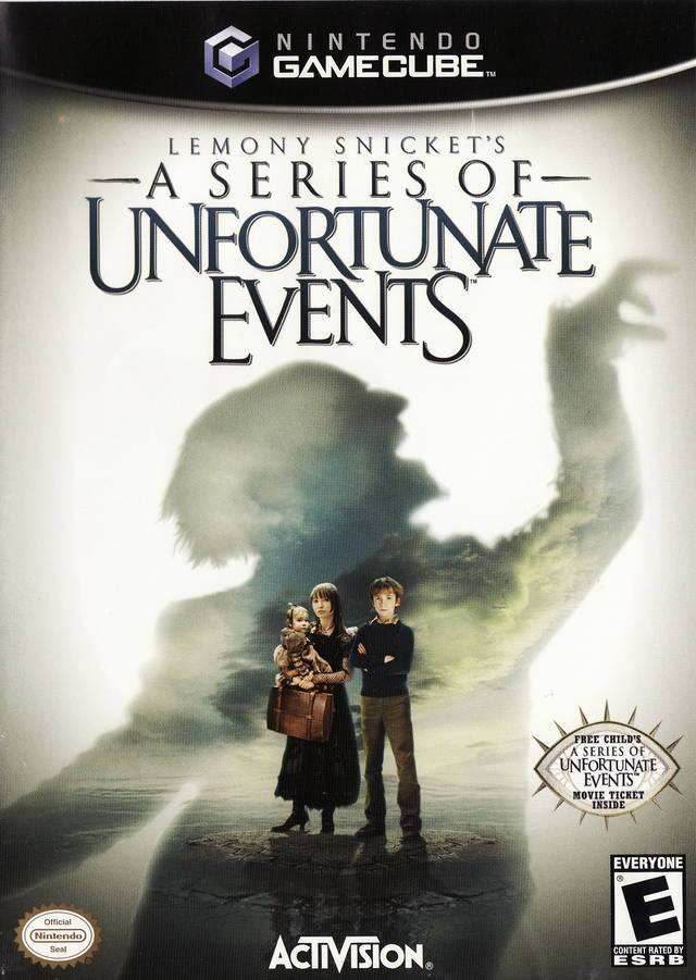 Lemony Snicket's A Series of Unfortunate Events (Gamecube) - Game Manual Only