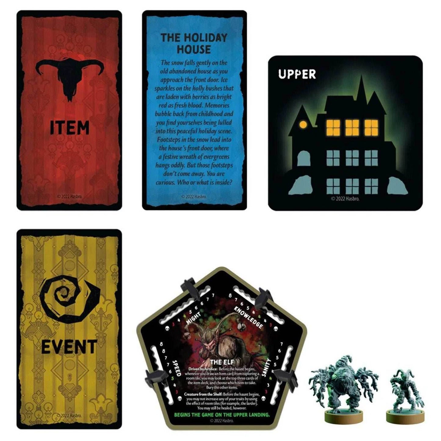 Betrayal at House on the Hill: Evil Reigns in the Wynter's Pale - The Yuletide Tale expansion pack -