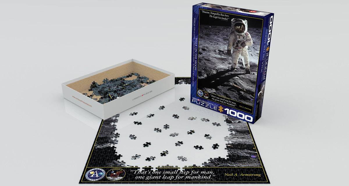 Puzzle: Space Exploration - Walk on the Moon -