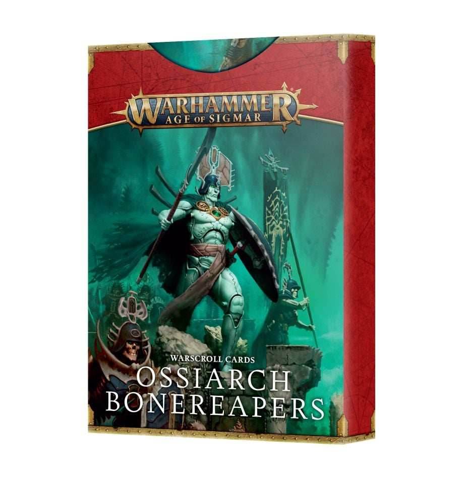 Warhammer: Ossiarch Bonereapers - Warscroll Cards (3rd Edition) -