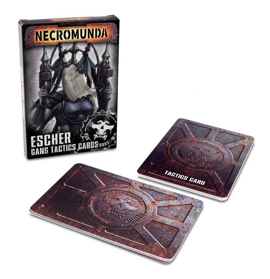 Necromunda: Escher Gang Tactics Cards -