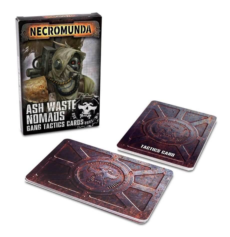 Necromunda: Ash Wastes - Nomads Gang Tactics Cards -