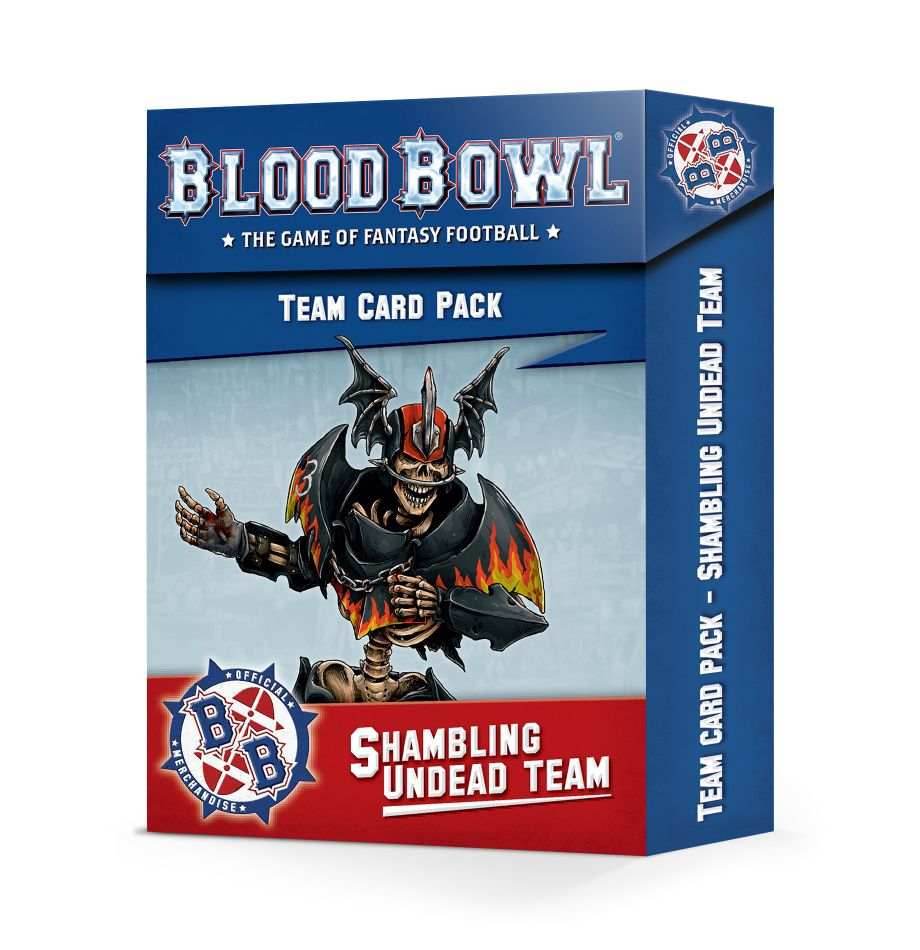 Blood Bowl: Shambling Undead Team Card Pack -