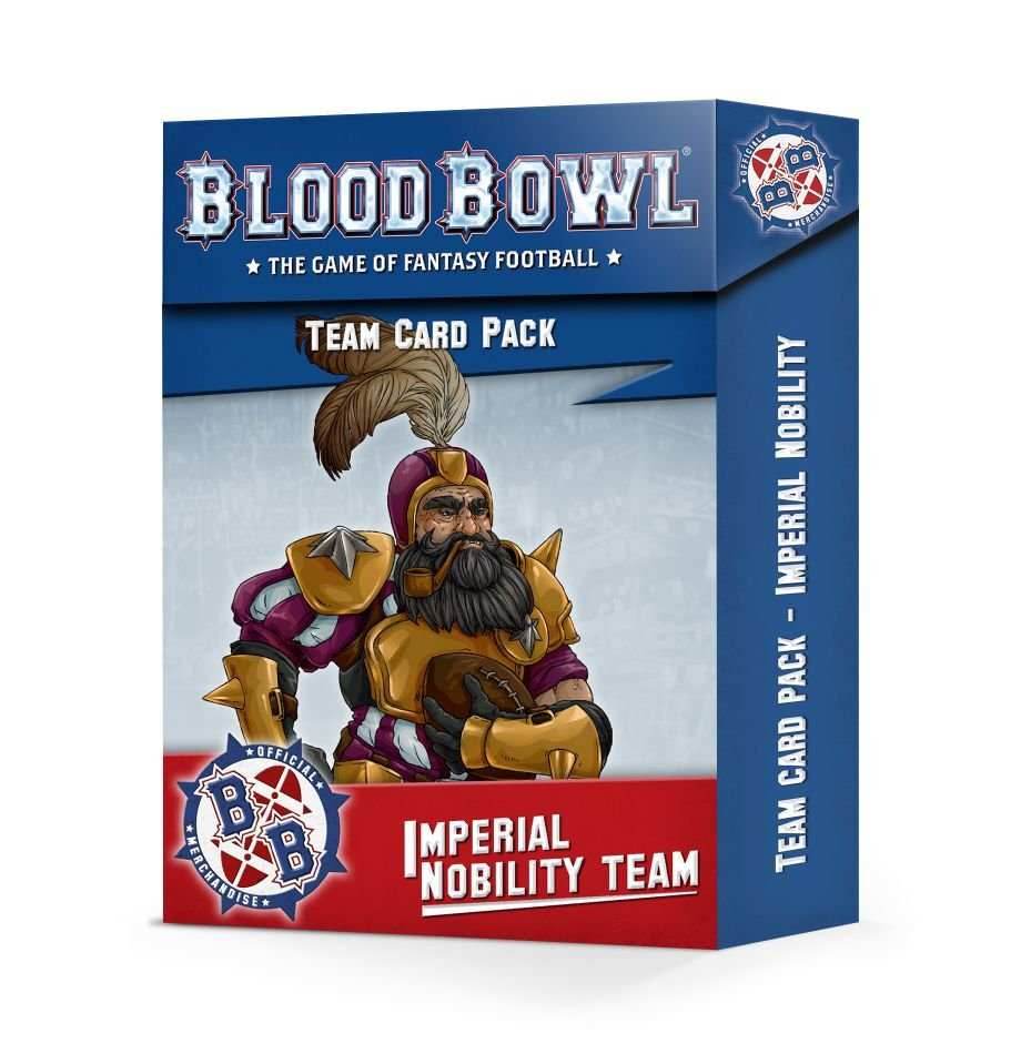 Blood Bowl: Imperial Nobility Team Card Pack -