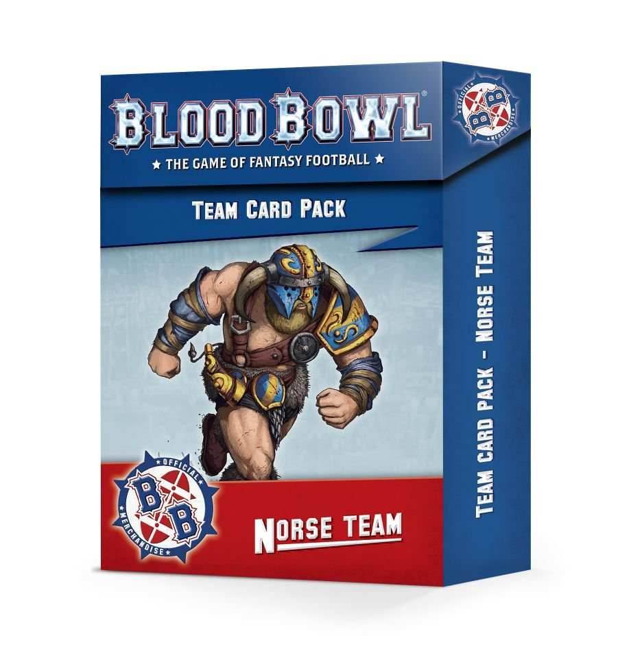 Blood Bowl: Norse Team - Norsca Rampagers Card Pack -