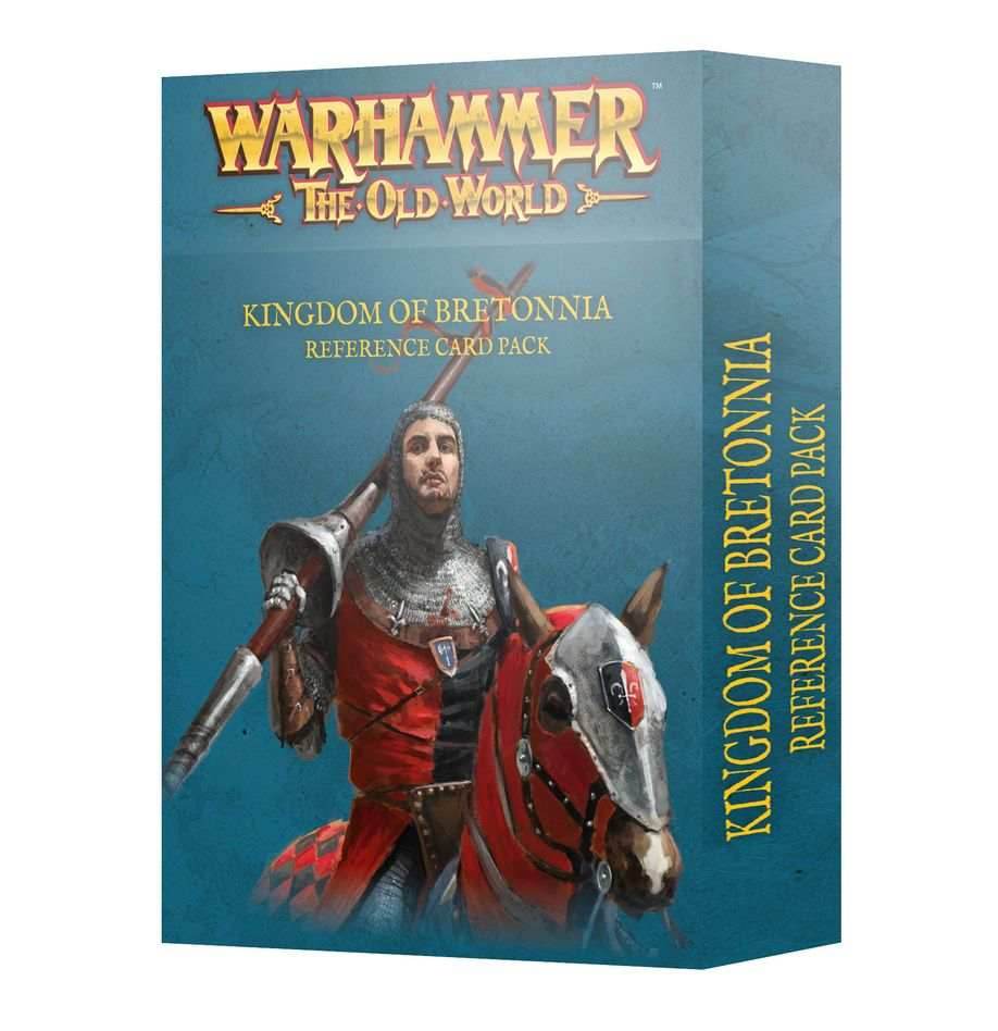 Warhammer: The Old World Reference Card Pack - Kingdom of Bretonnia -